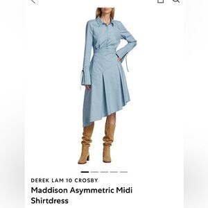 DEREK LAM 10 CROSBY
Maddison Asymmetric Midi
Shirtdress